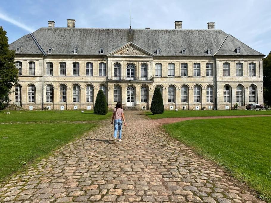 Gite De L'Ancienne Ecole Et Mairie Ligny-sur-Canche Exteriér fotografie