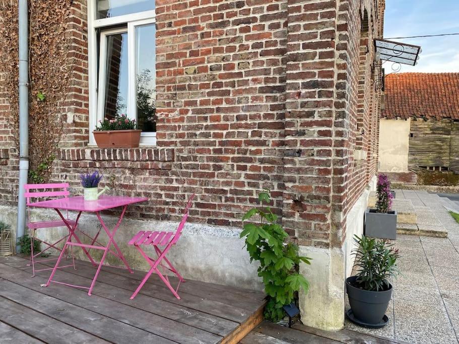 Gite De L'Ancienne Ecole Et Mairie Ligny-sur-Canche Exteriér fotografie